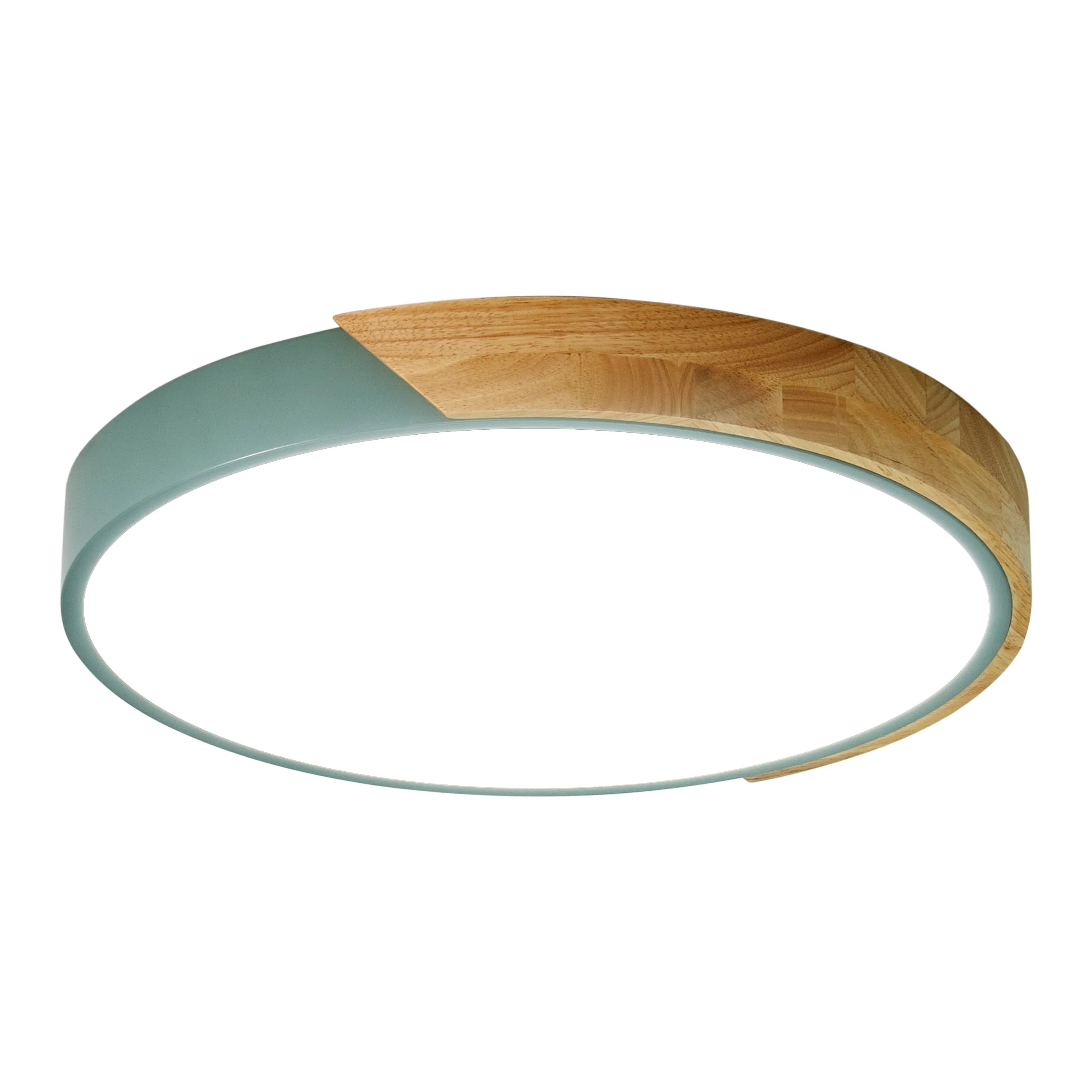 1-Light Round Acrylic LED Flush Mount Lighting