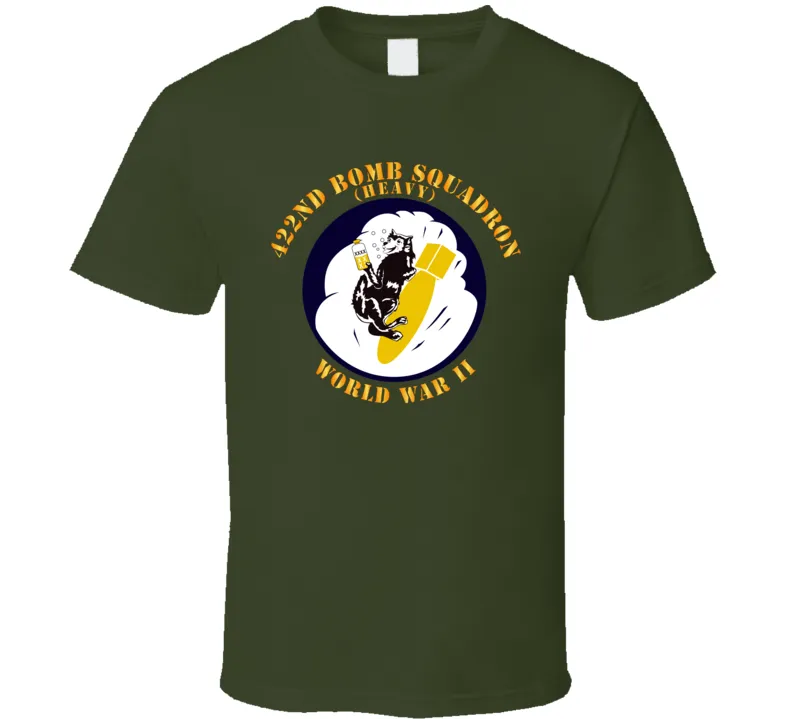 Aac - 422nd Bomb Squadron - Wwii Classic T Shirt