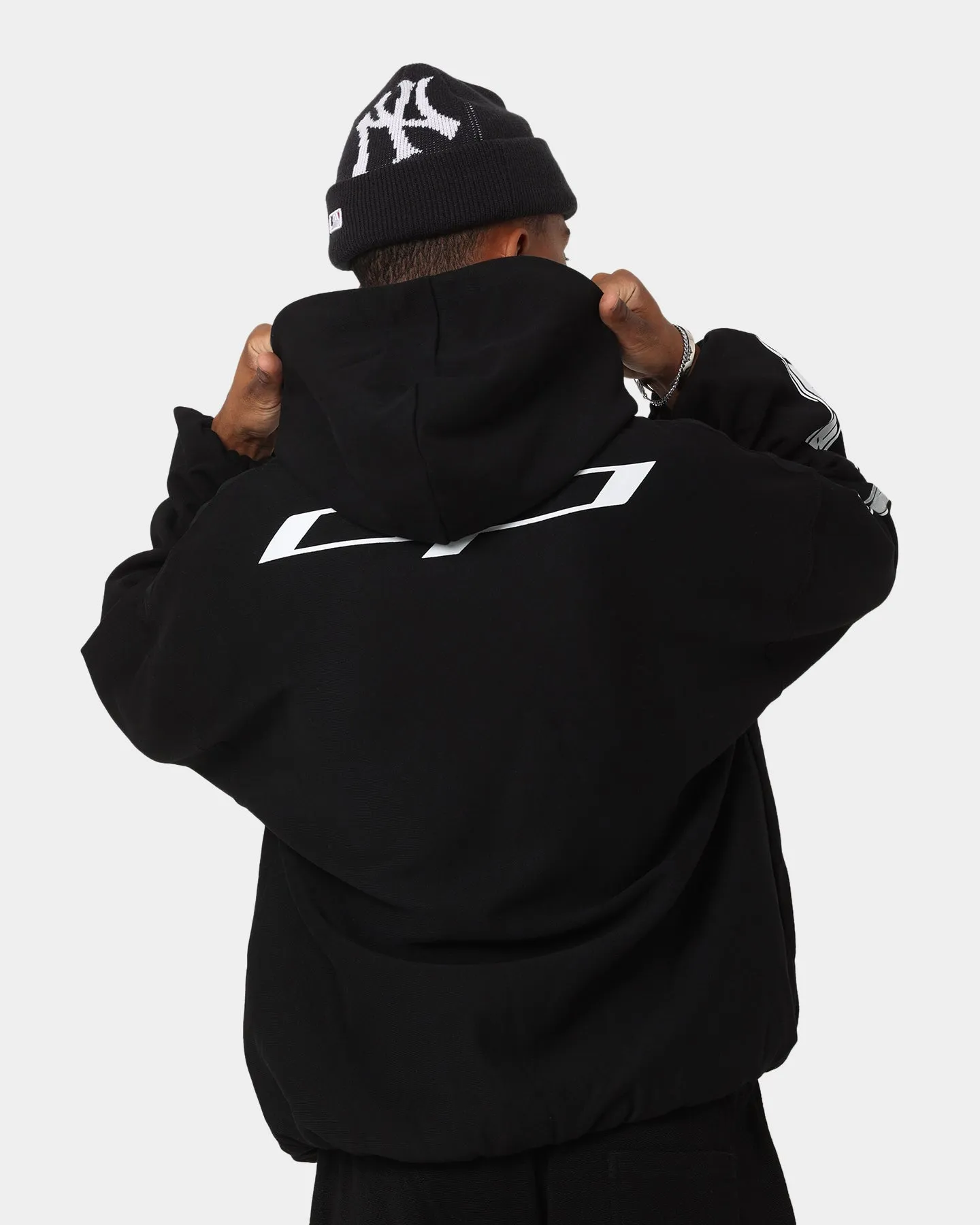 Carré Enhanced Oversized Superior Hoodie Black