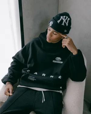 Carré Enhanced Oversized Superior Hoodie Black