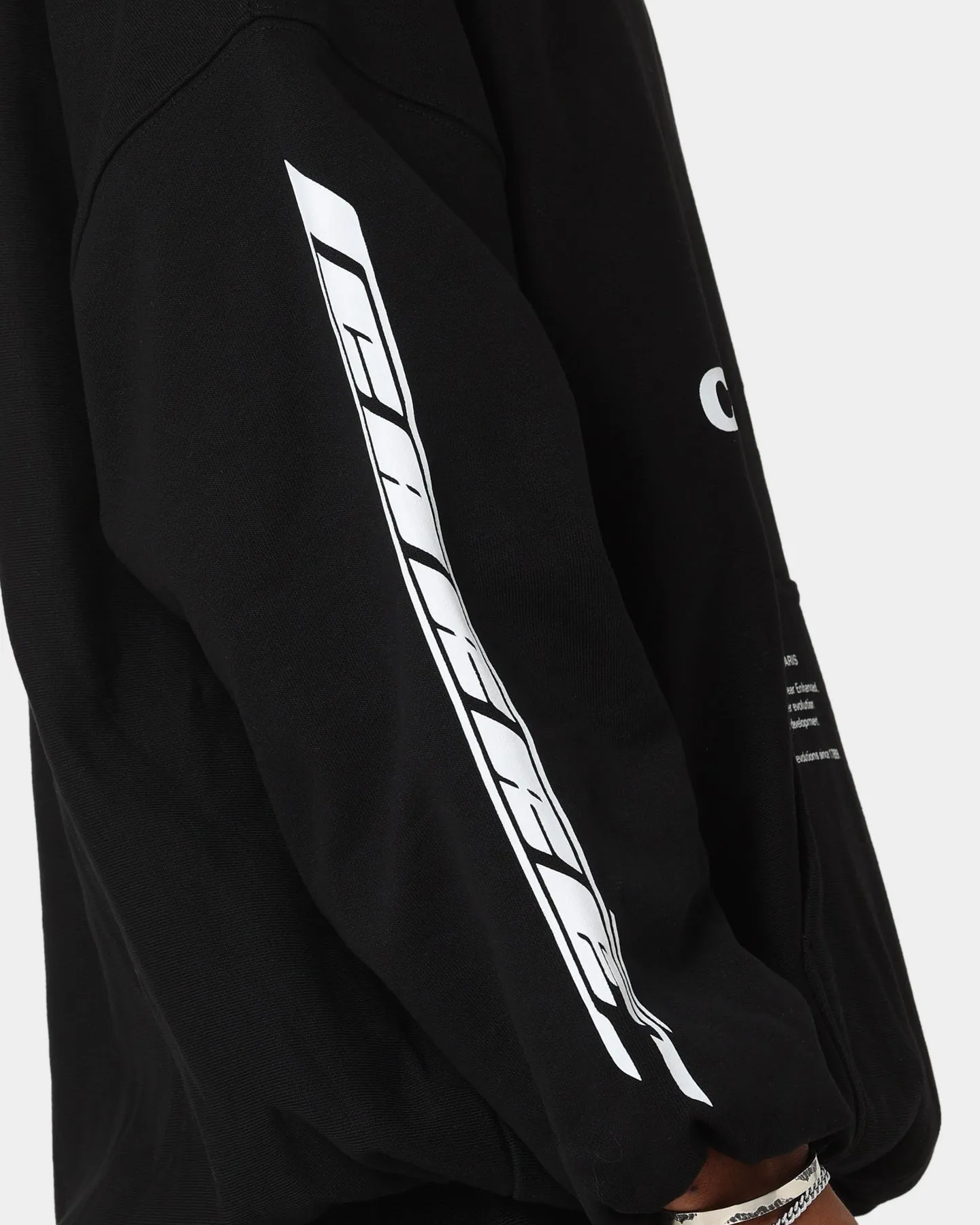 Carré Enhanced Oversized Superior Hoodie Black