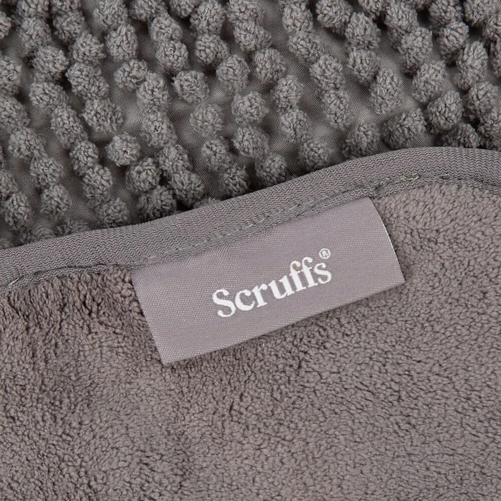 Expedition Deluxe Noodle & Microfibre Dog Drying Coat - Storm Grey
