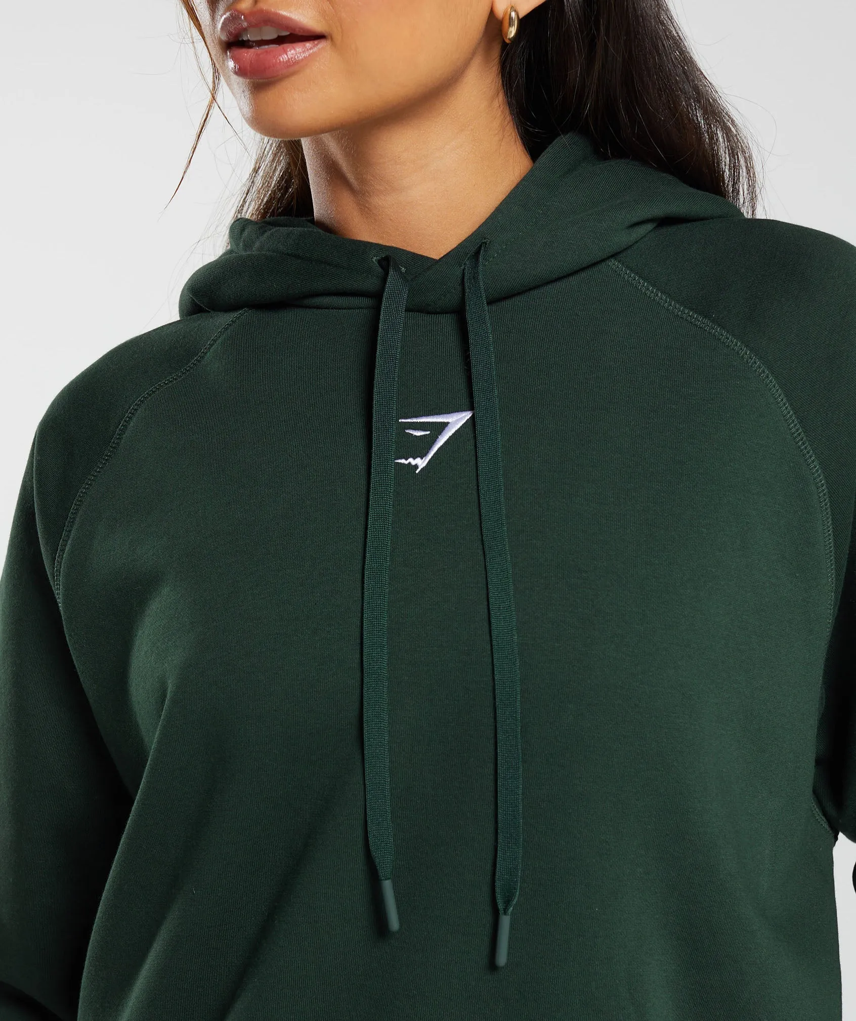 Gymshark Training Oversized Fleece Hoodie - Victory Green