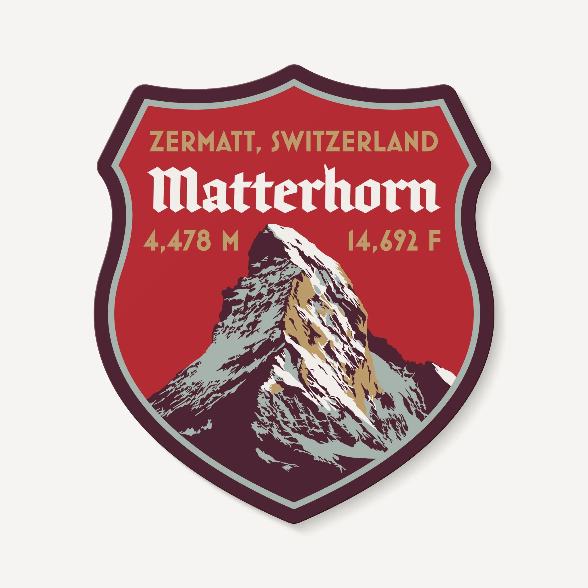 Matterhorn Sticker