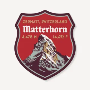 Matterhorn Sticker